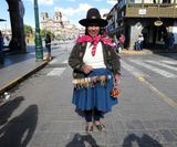 Frau in Cusco